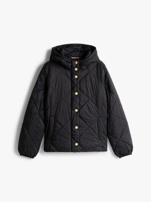 Lightweight Hooded Padded Quilted Jacket Product Image