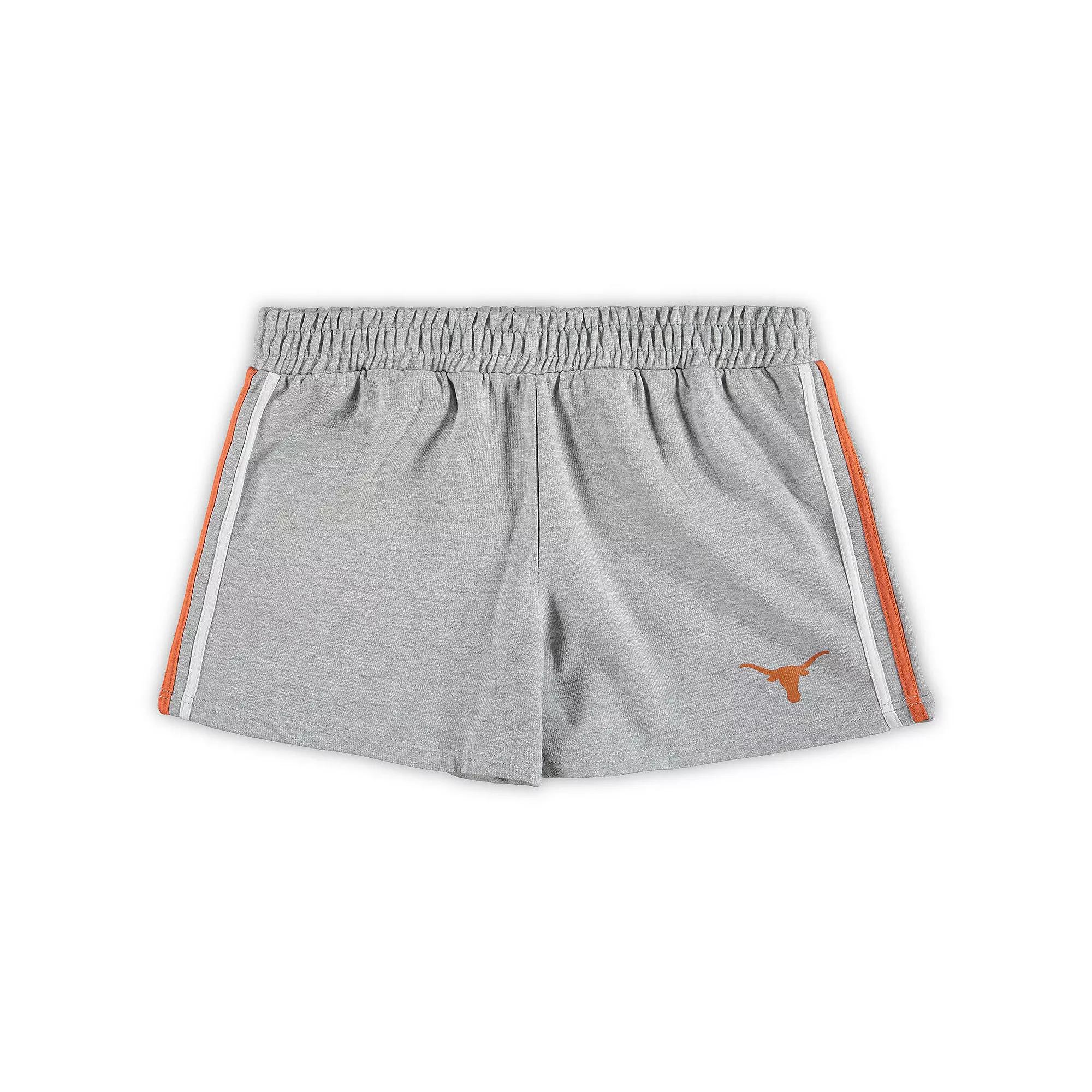 Women's Heathered Gray Texas Longhorns Plus  Product Image