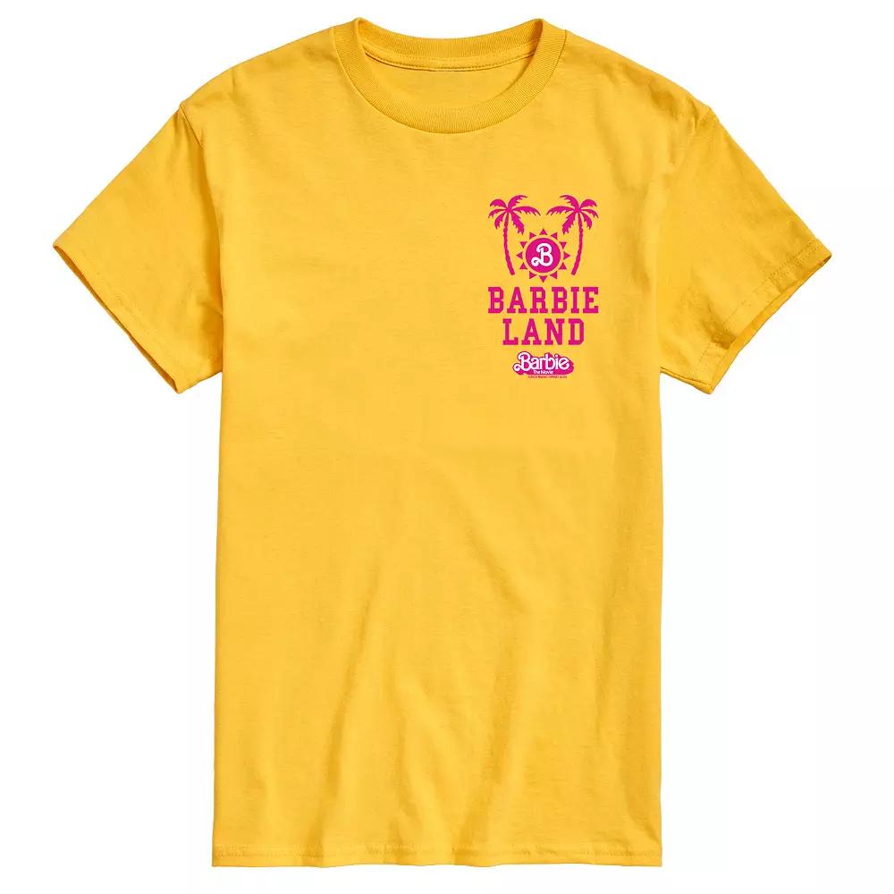 Men's Barbie™ The Movie Sun and Palm Graphic Tee,  Product Image