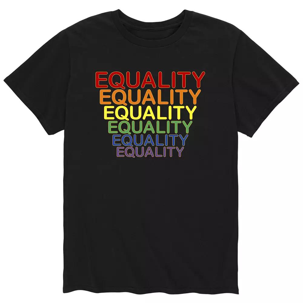 Men's Equality Repeat Pride Tee,  Product Image