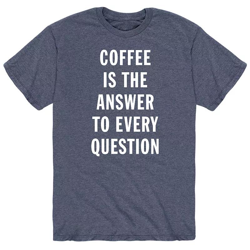 Men's Coffee Is The Answer Tee,  Product Image