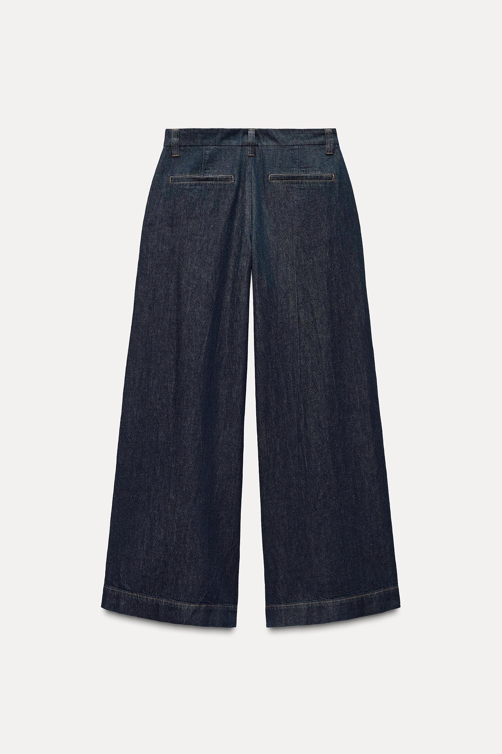 MID WAIST DARTED Z1975 WIDE LEG JEANS Product Image