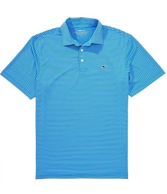Vineyard Vines Bradley Stripe Sankaty Short Sleeve Polo Shirt Product Image
