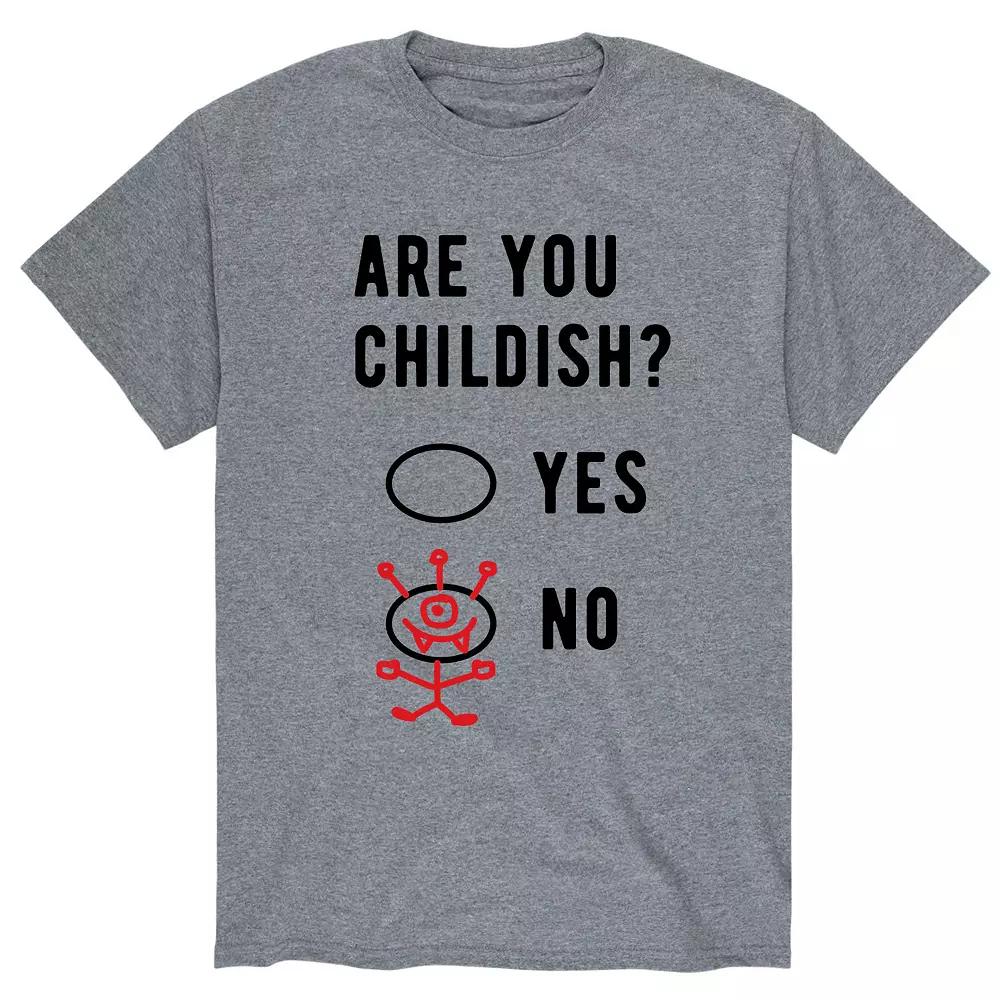 Men's Are You Childish Tee,  Product Image