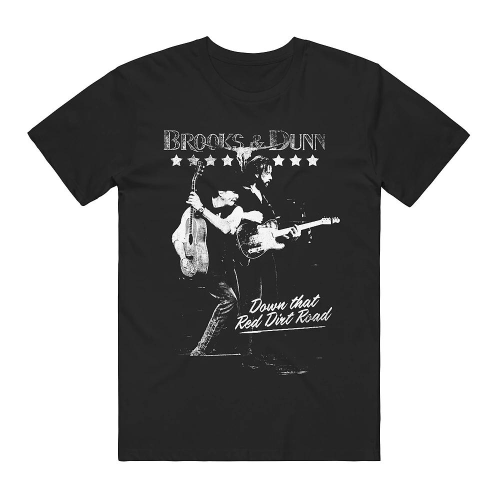 Men's Brooks & Dunn Graphic Tee, Size: Medium, Grey Product Image