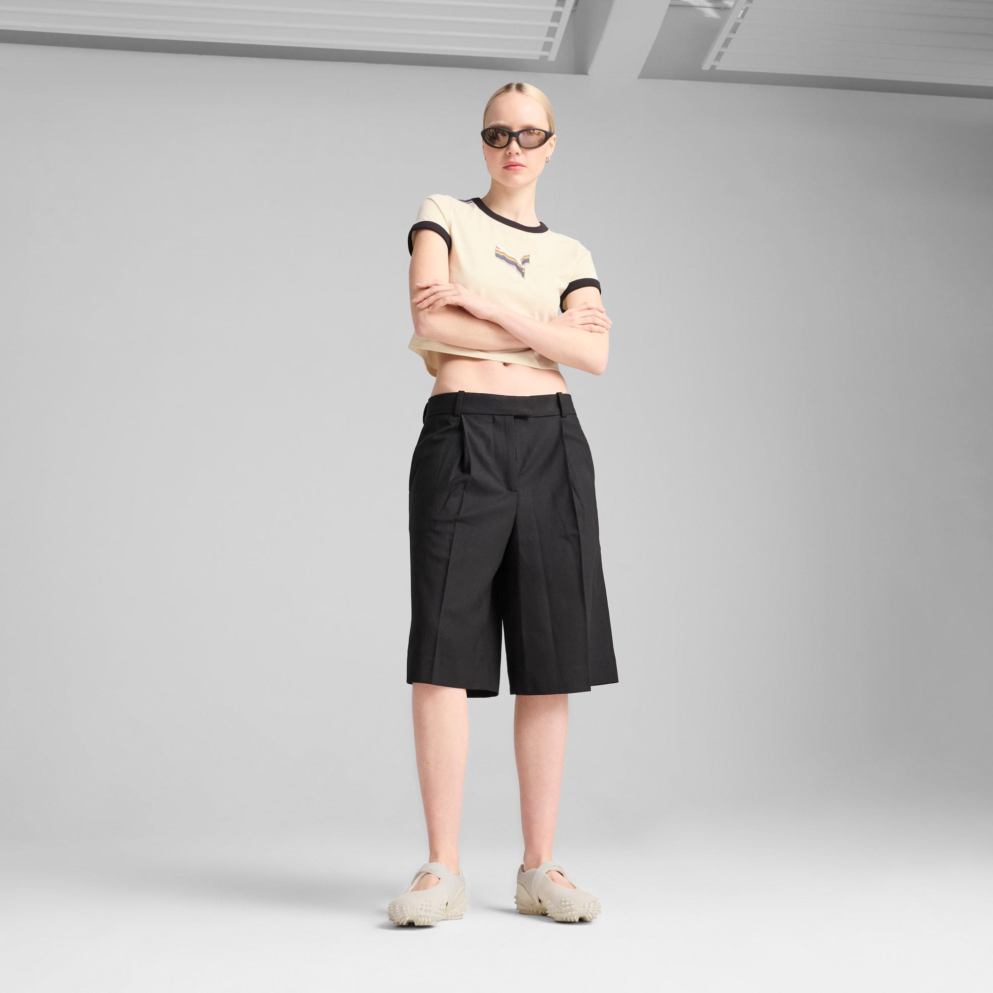 EQUAL LOVE CONFEDERATION Graphic Baby Tee Women Product Image