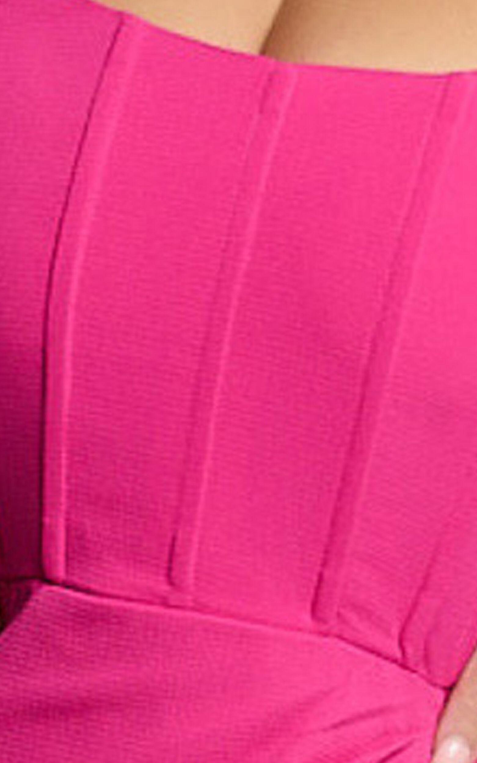 Abigail Maxi Dress - Bodice Tie Dress in Mulberry Product Image