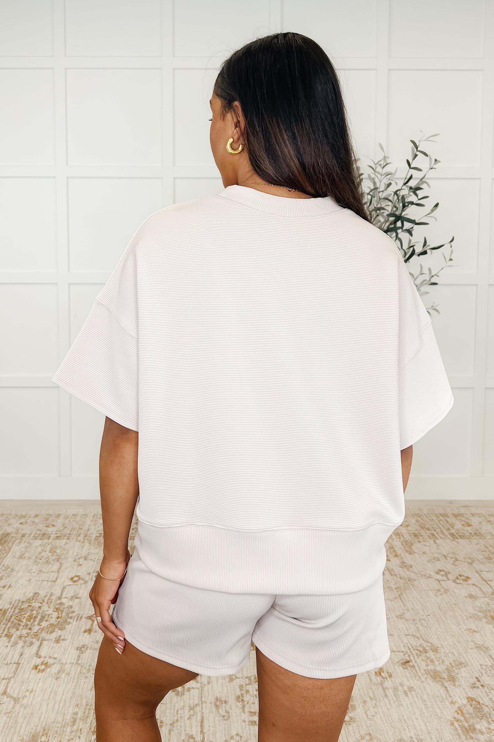 Slow Sunday Ribbed Knit Set in Sand Beige (Online Exclusive) Product Image