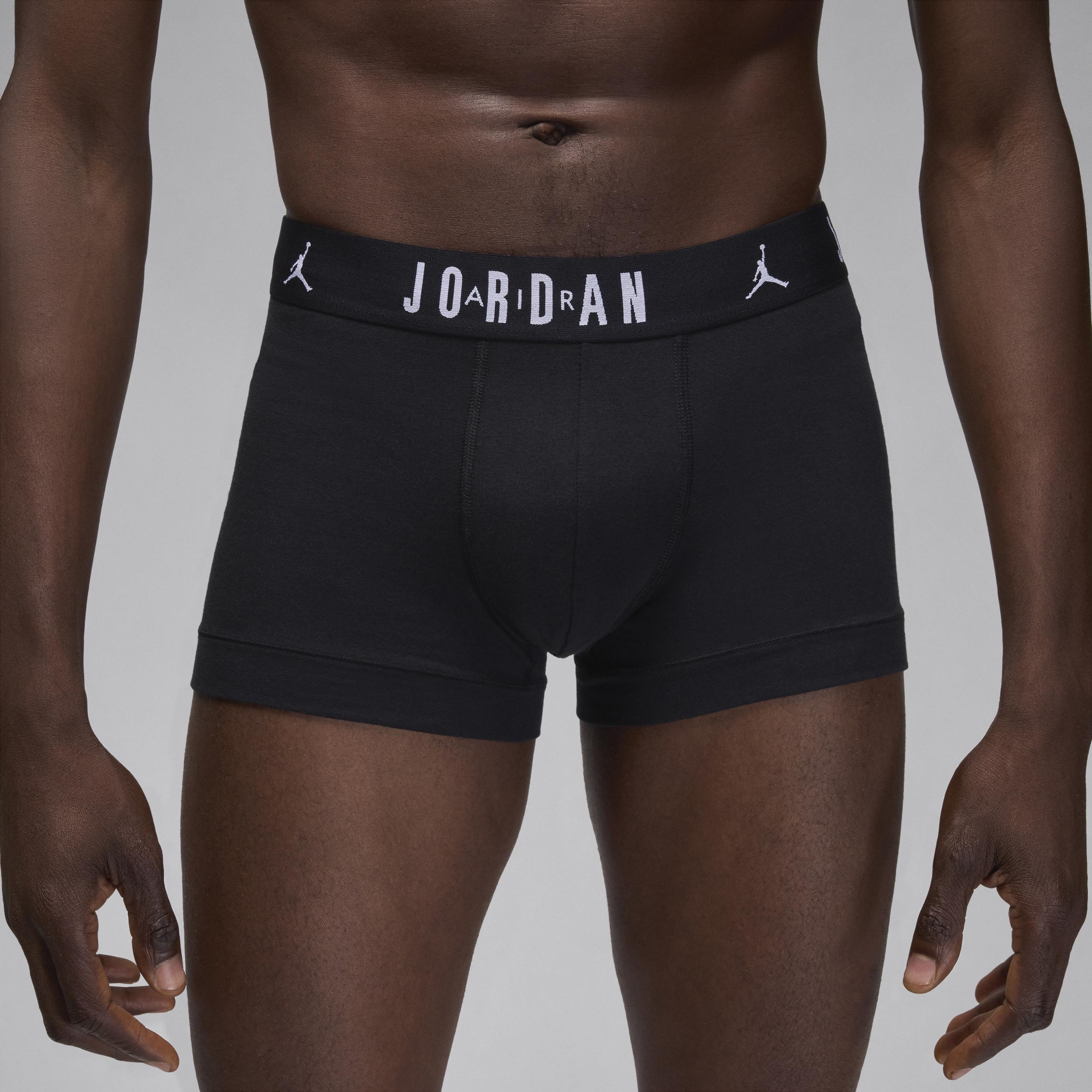 Men's Jordan Flight Cotton Boxer Briefs (3-Pack) Product Image