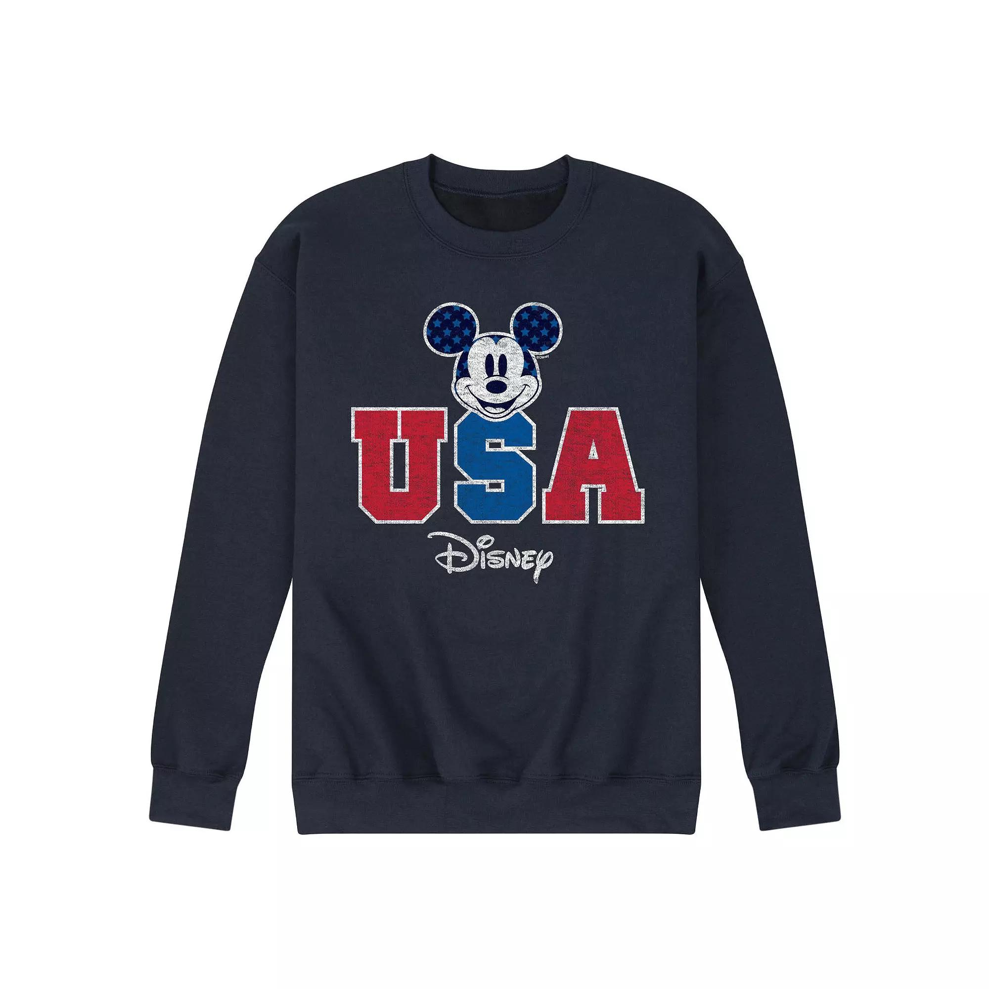 Disney's Mickey Mouse Men's USA Fleece Sweatshirt,  Product Image