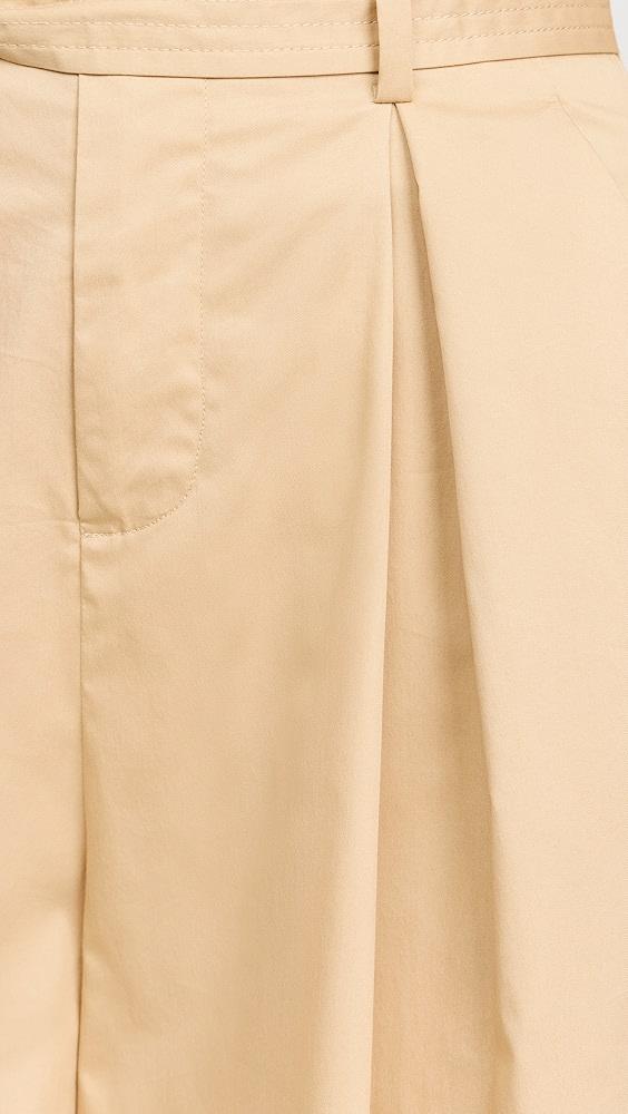 L'AGENCE Lowen Paperbag Crop Pants | Shopbop Product Image