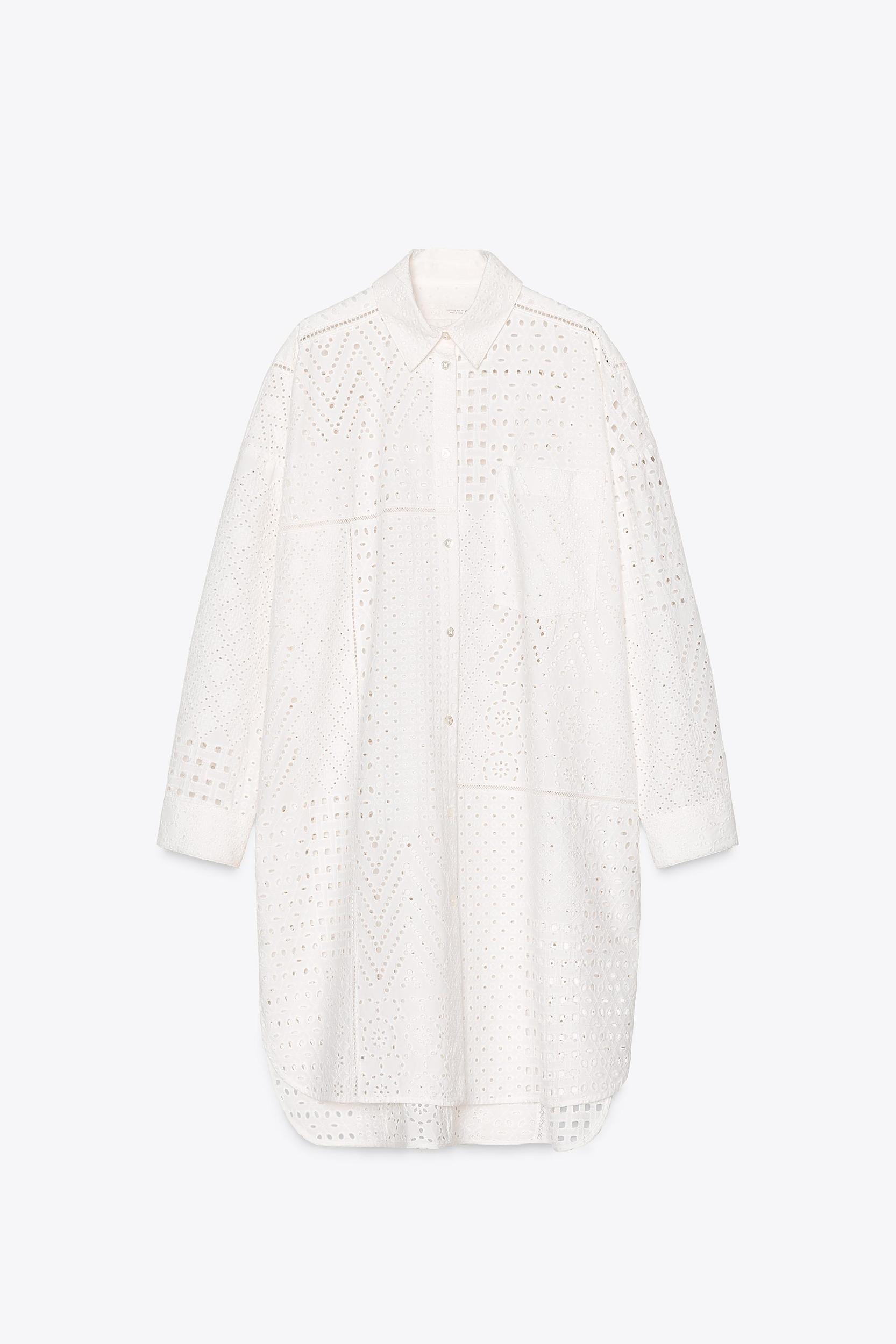 ZW COLLECTION EMBROIDERED EYELET DRESS Product Image