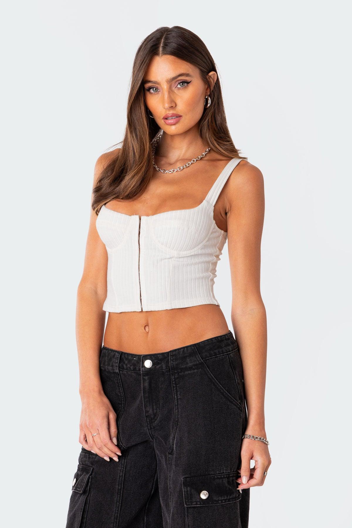 Isadora Ribbed Corset Product Image