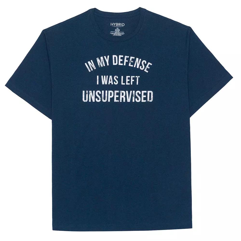 Big & Tall "In My Defense" Graphic Tee, Men's,  Product Image