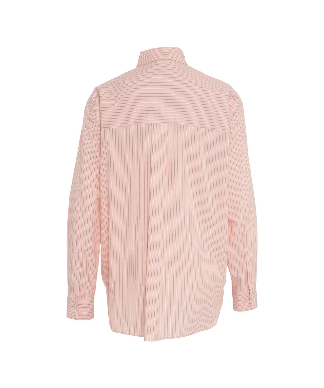 Striped oversized shirt Product Image