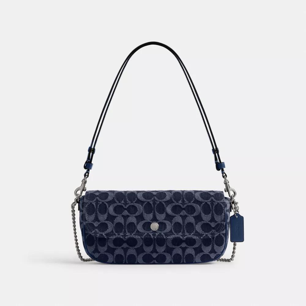 Brook Flap Chain Bag In Signature Denim Product Image