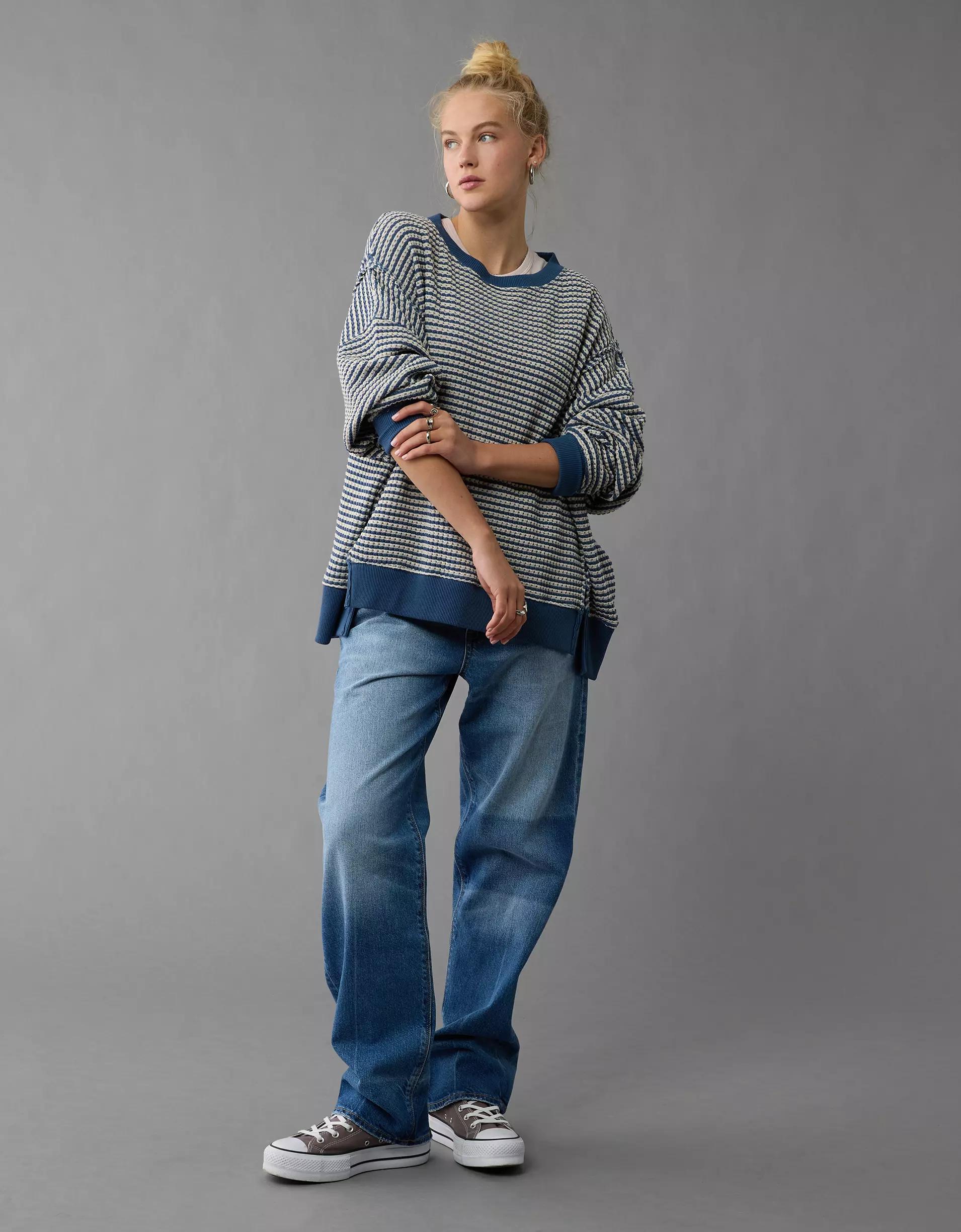 AE Big Hug Waffle Sweatshirt Product Image