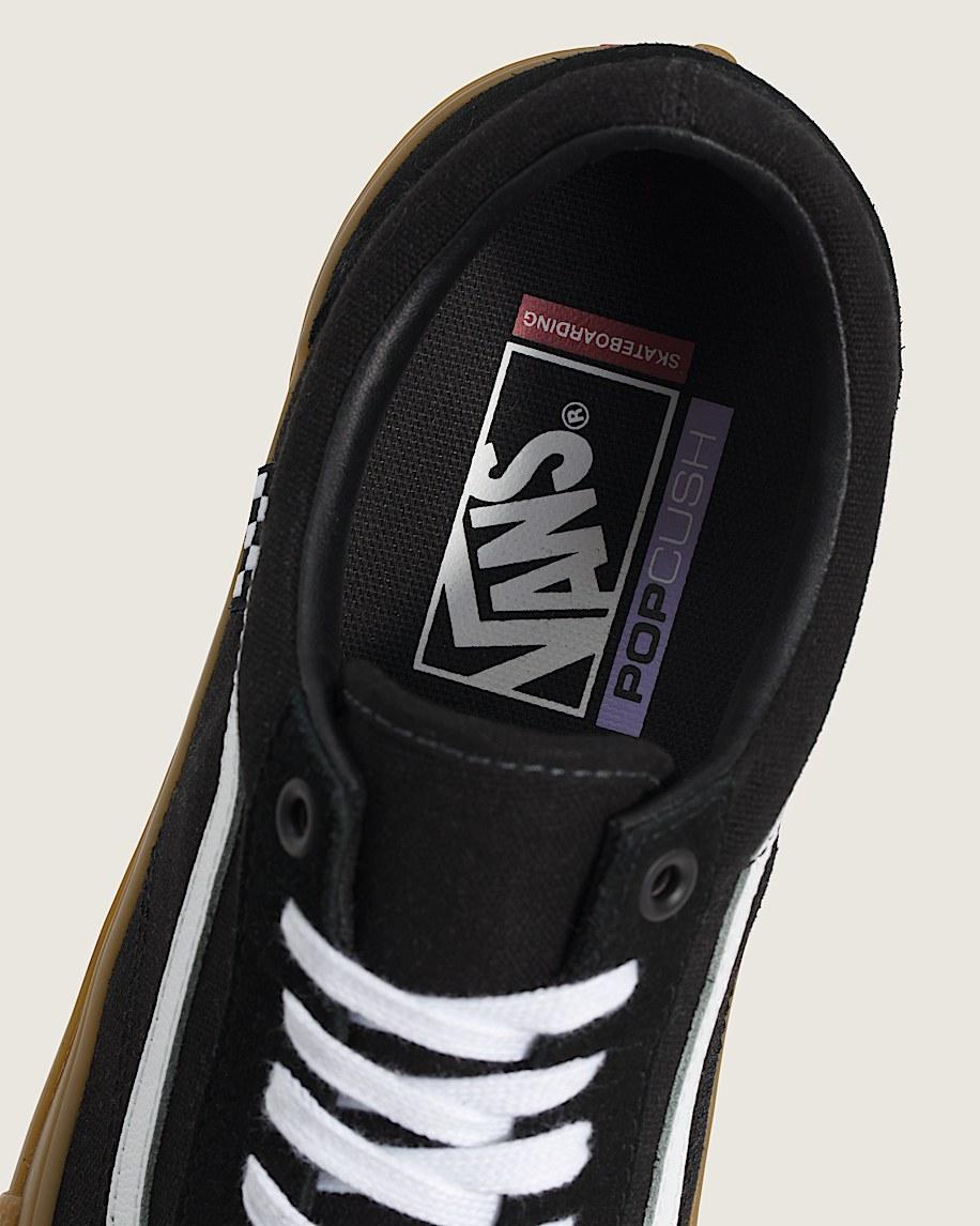 Vans | Skate Old Skool Black/Gum Skate Shoe Product Image