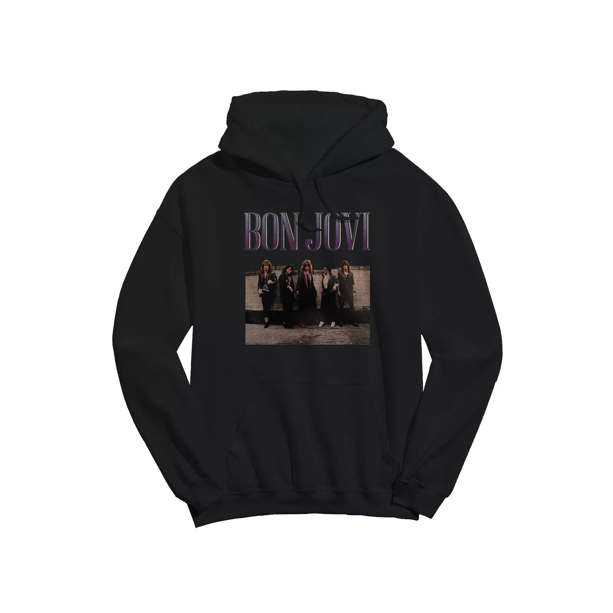 Men's Bon Jovi Roof Photo Graphic Hoodie, Adult Unisex,  Product Image