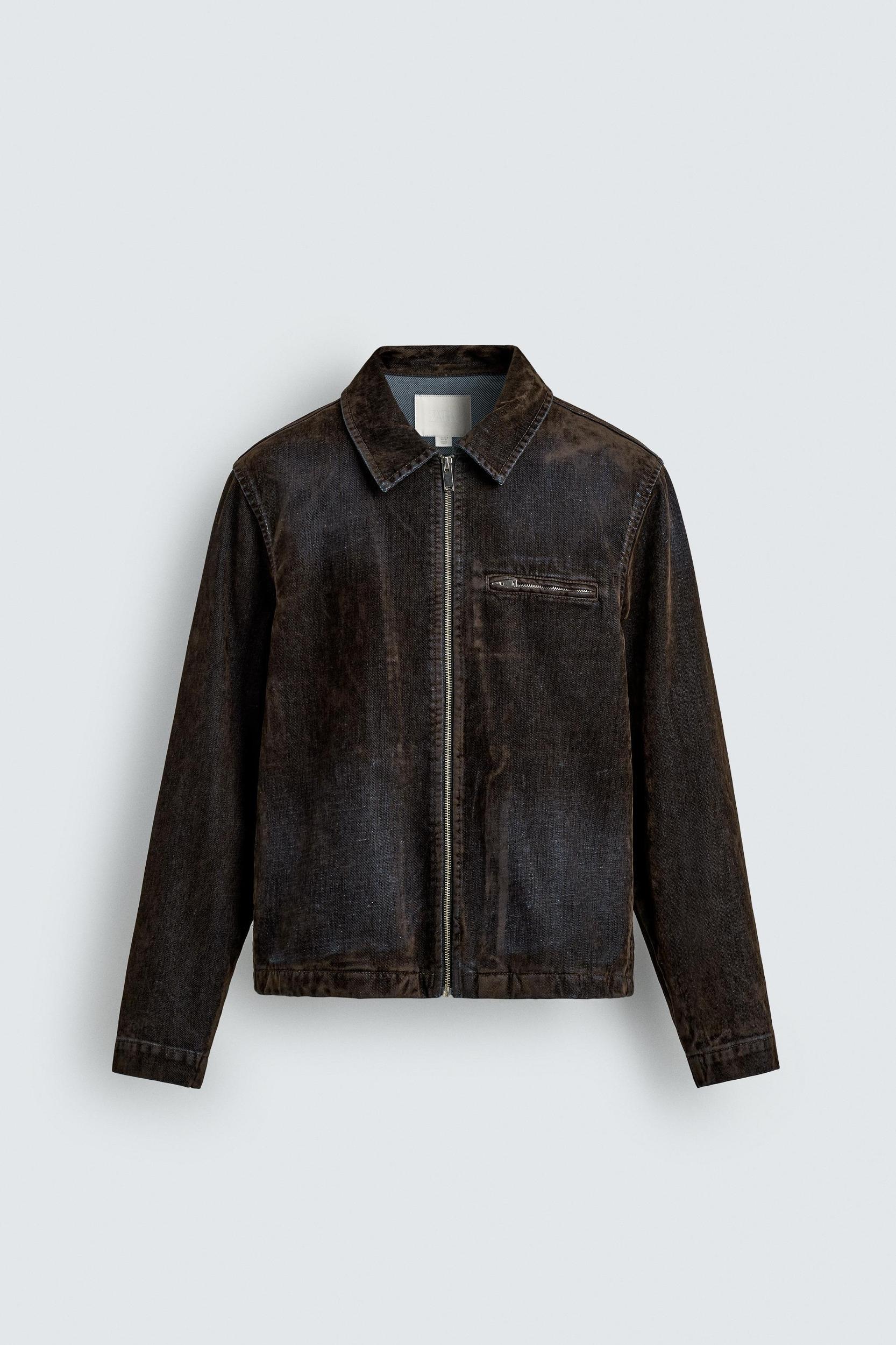 FLOCKED VELVET JACKET Product Image