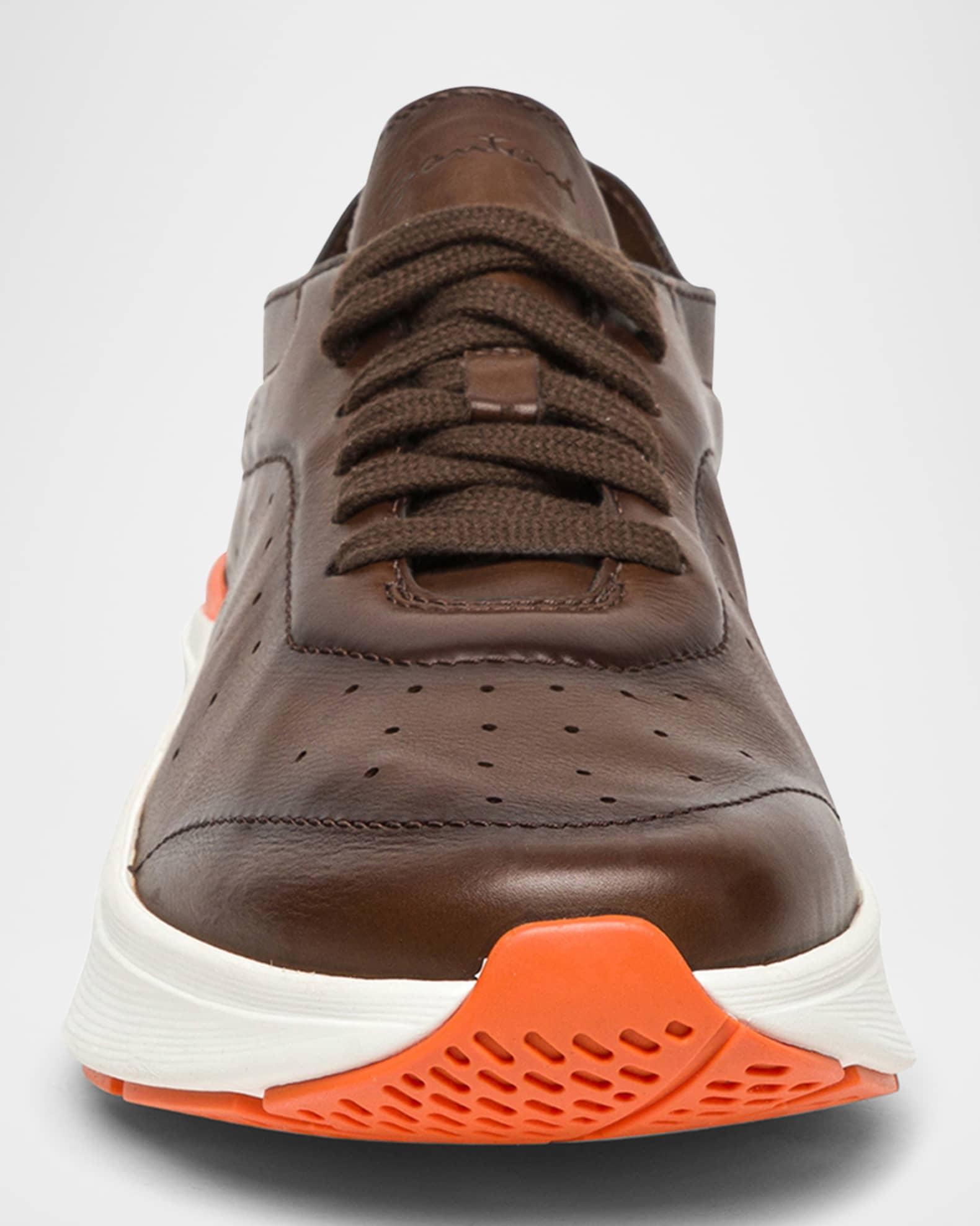 Men's Bounce Lambskin Runner Sneakers Product Image