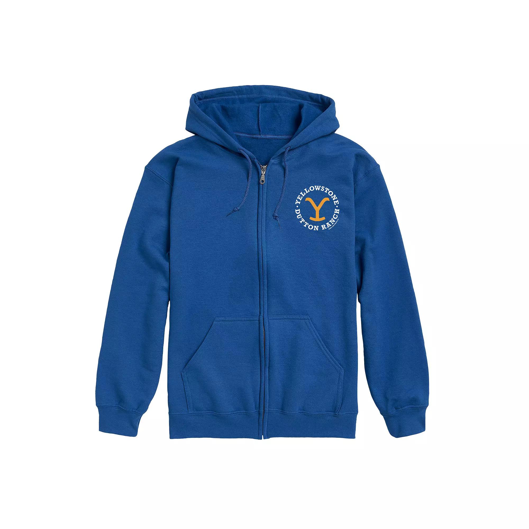 Men's Yellowstone Y Brand Zip Hoodie,  Product Image