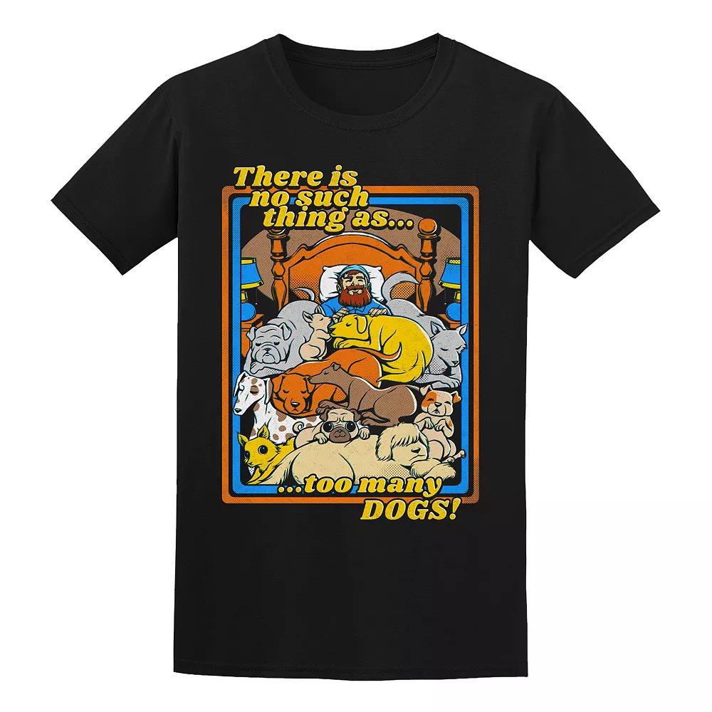 Men's COLAB89 by Threadless There's No Such Thing Tee, Size: XXL, Black Product Image