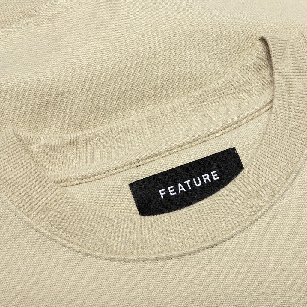 Academy Crewneck - Cannoli Cream/Gold Flame Male Product Image