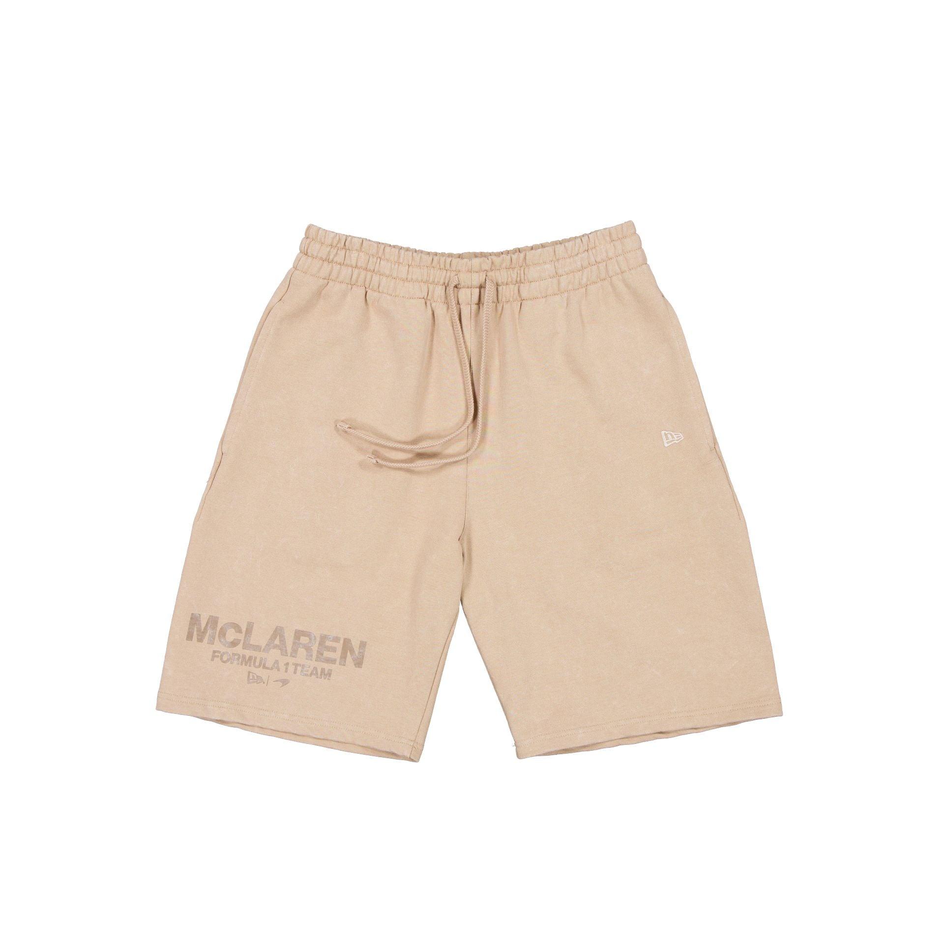 McLaren Formula 1 Team Washed Taupe Shorts Male Product Image