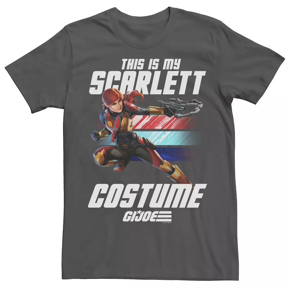 Men's G.I. Joe Halloween This Is My Scarlett Costume Tee, Boy's,  Product Image