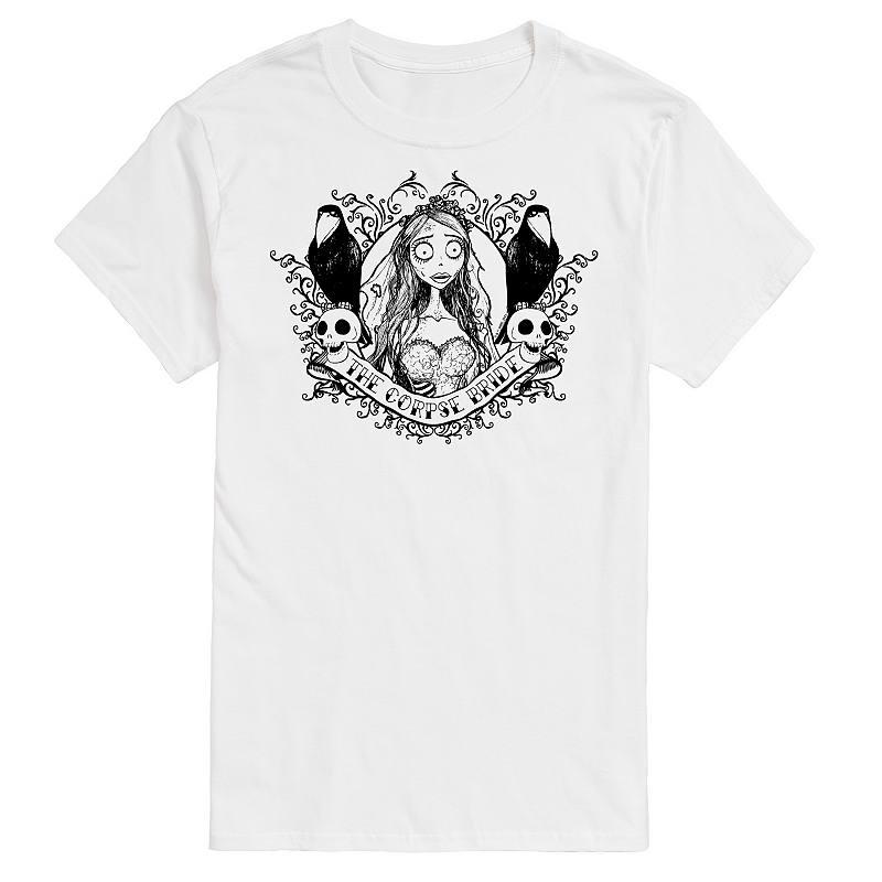 Men's Corpse Bride Crows Graphic Tee,  Product Image