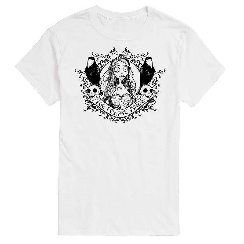 Men's Corpse Bride Crows Graphic Tee,  Product Image