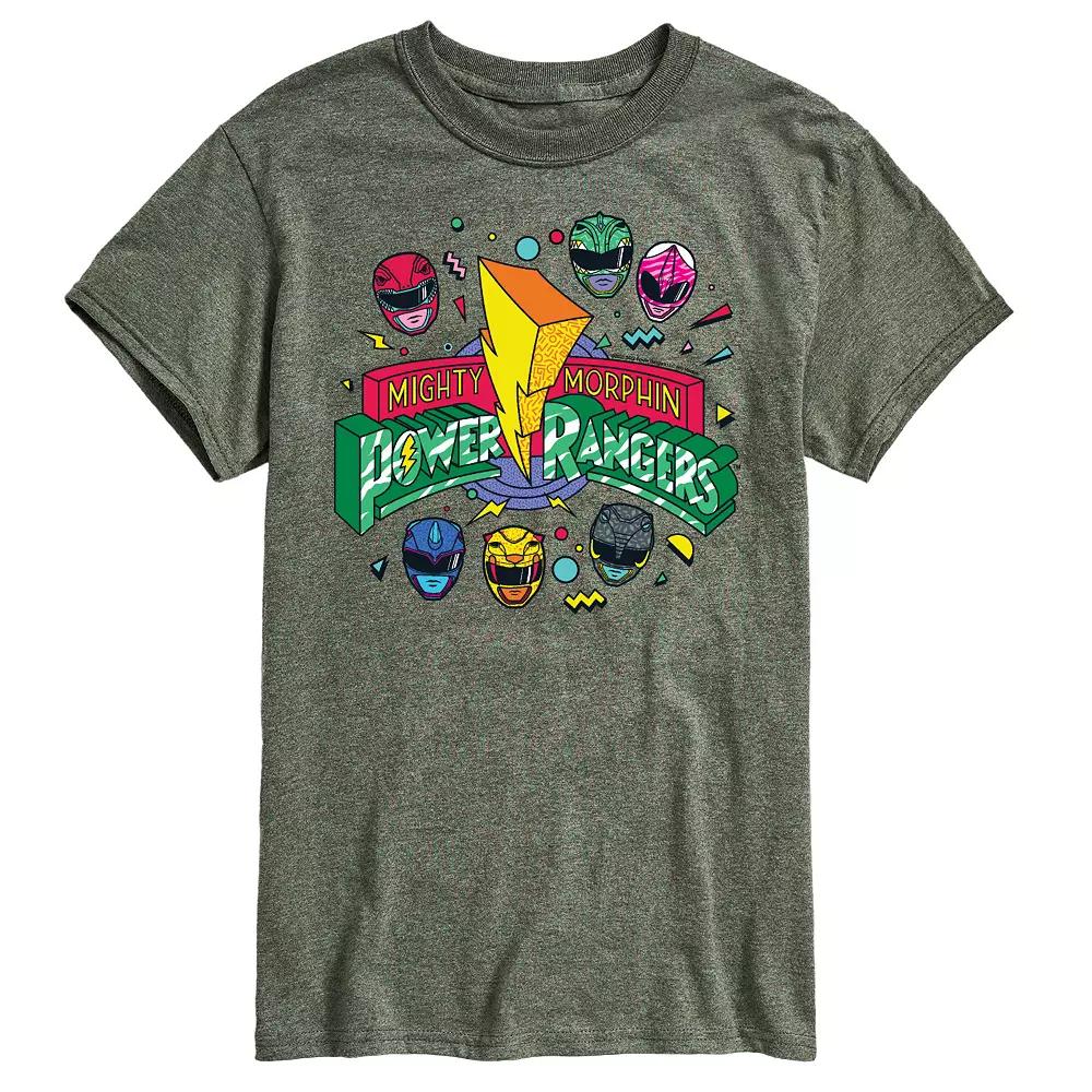 Men's Power Rangers 90s Logo Graphic Tee,  Product Image