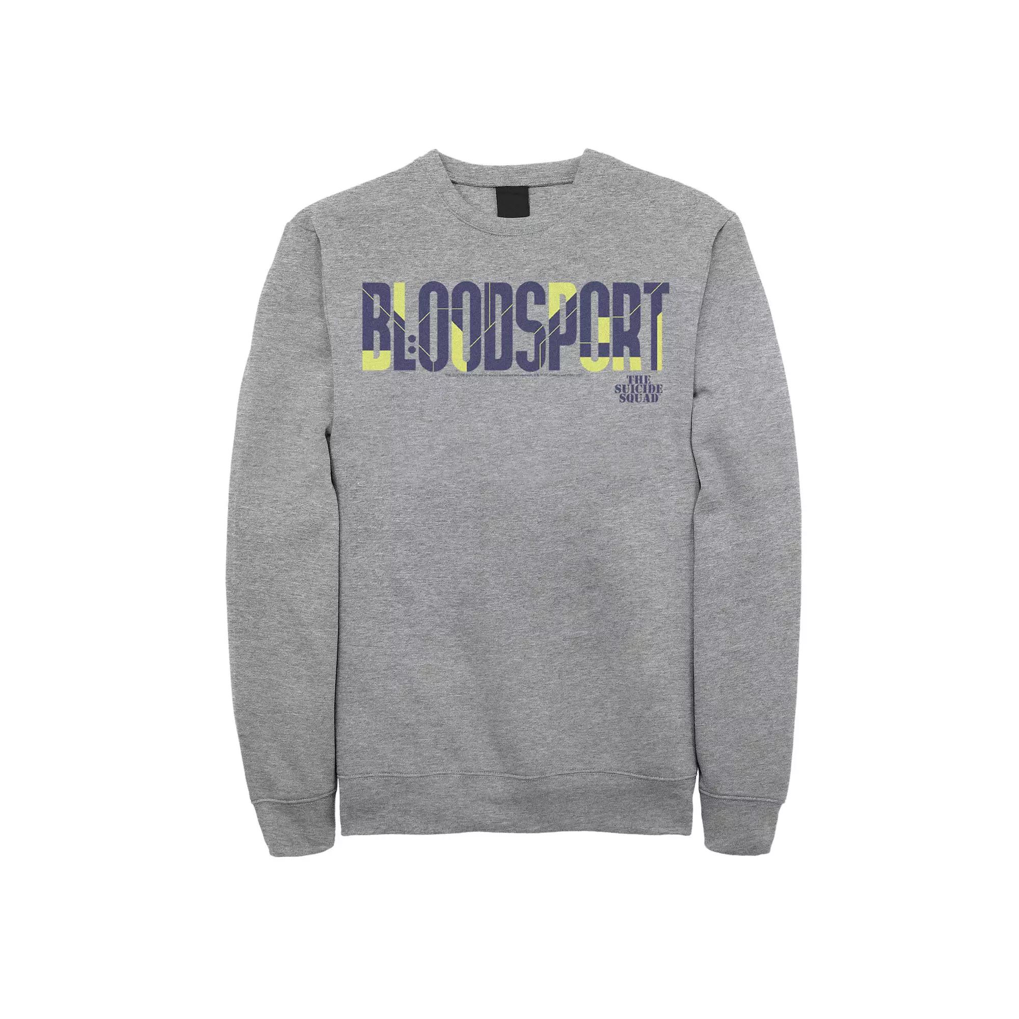 Men's The Suicide Squad Tall Bloodsport Logo Sweatshirt,  Product Image