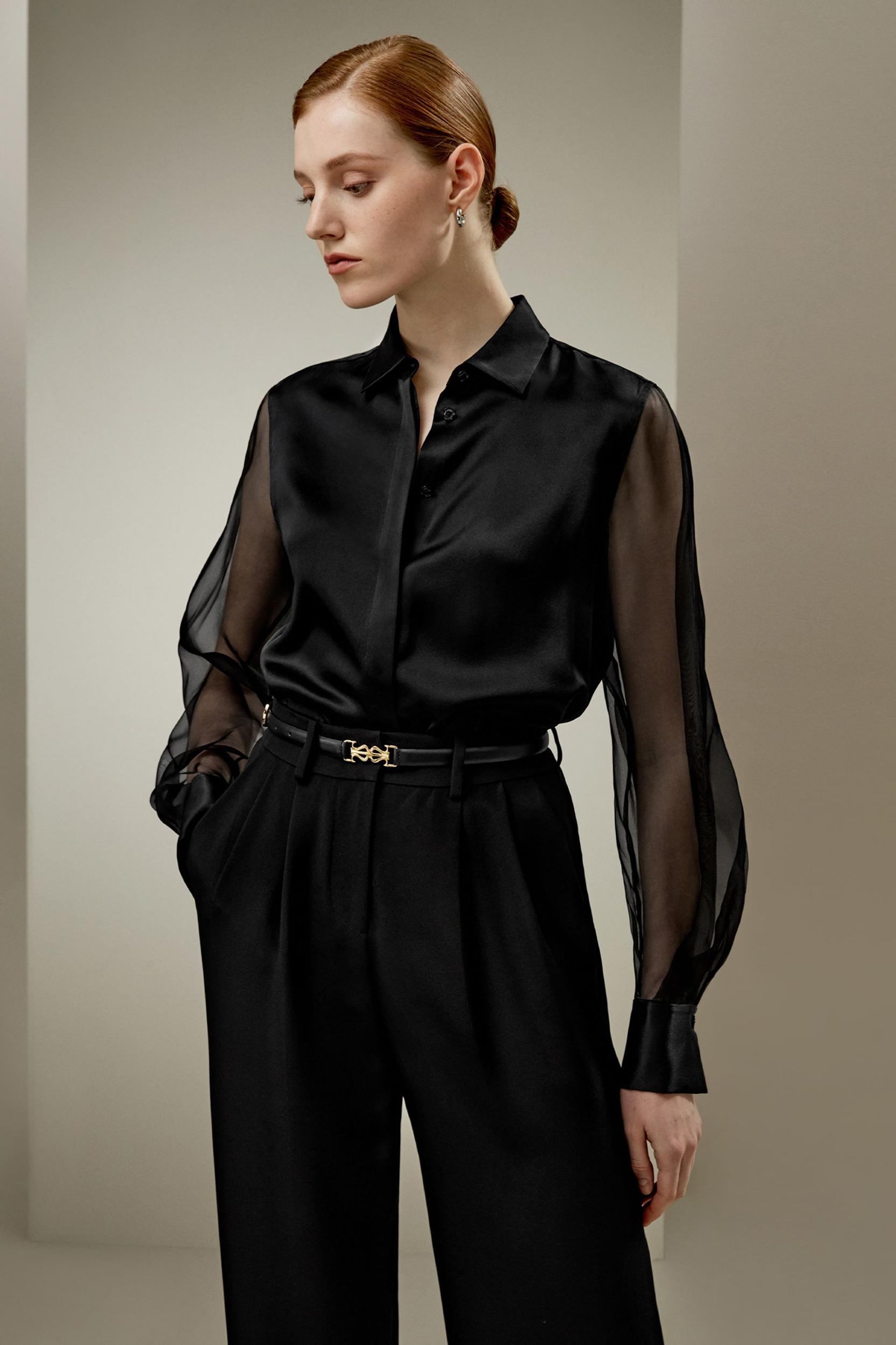 Ethereal Silk Shirt Product Image