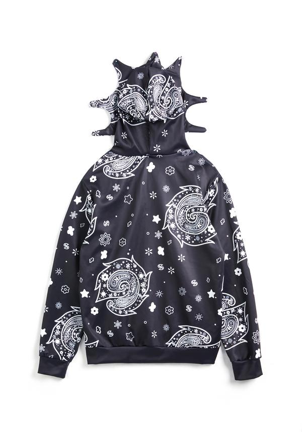 Men's All Over Print Oversized Hoodie Product Image