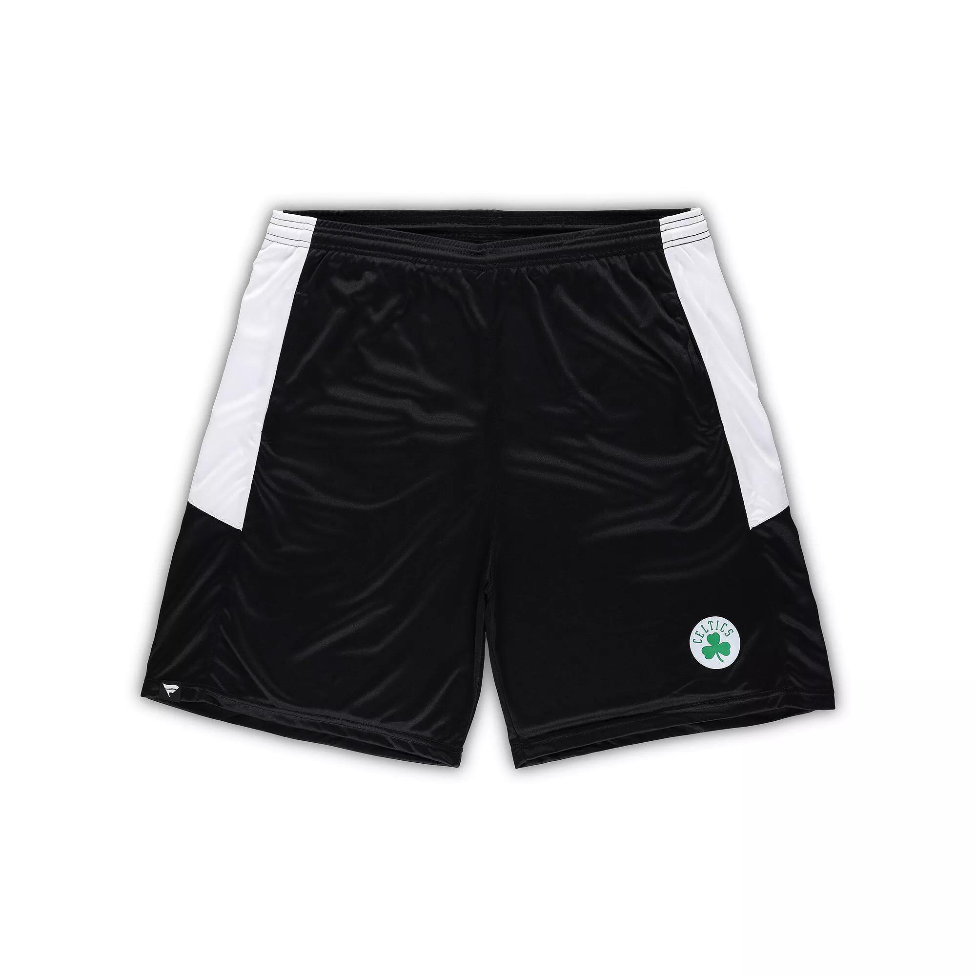 Men's Fanatics Branded Black Boston Celtics Big & Tall Champion Rush Practice Shorts, Size: 3XB Product Image