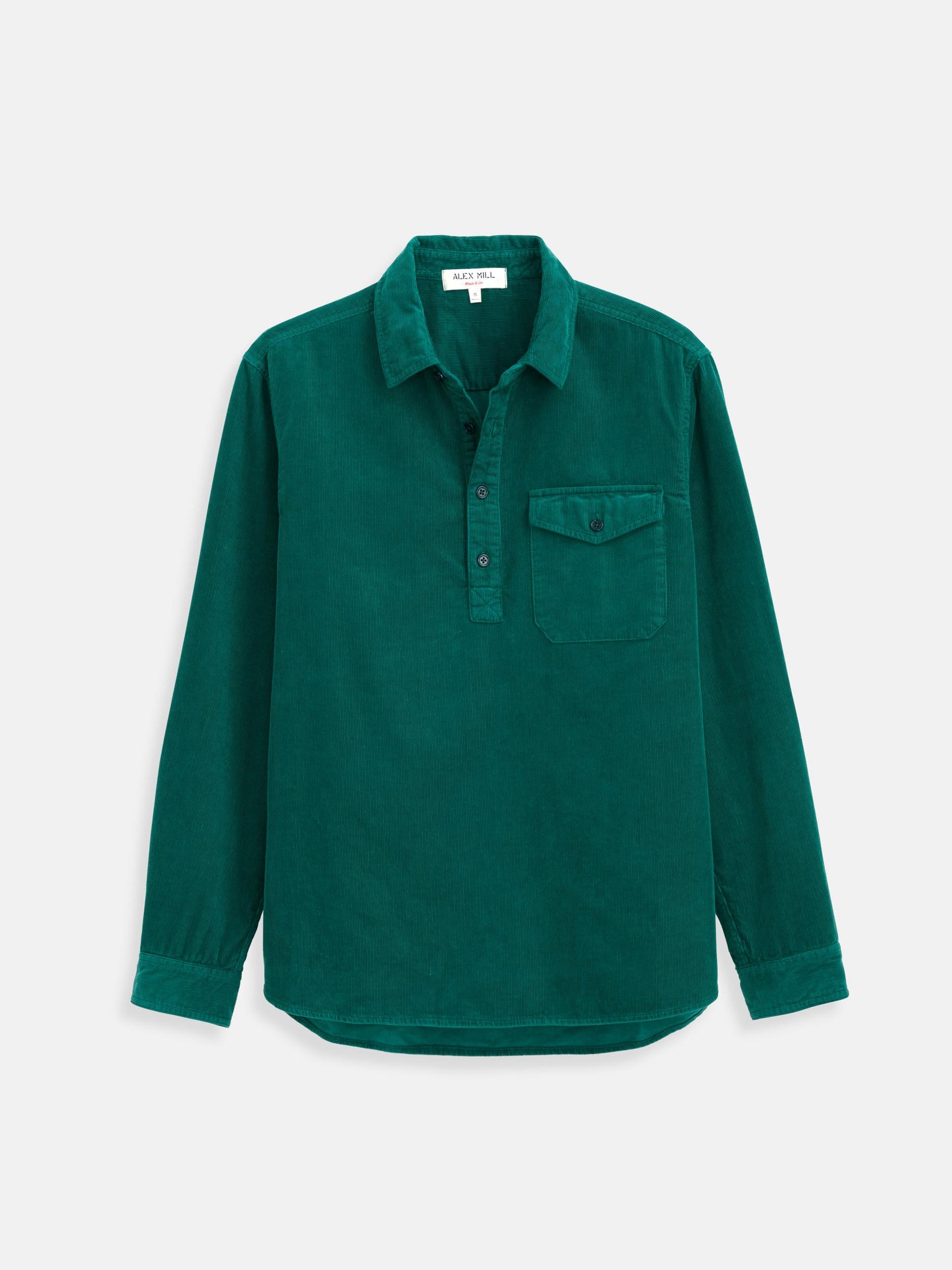 Carter Popover Shirt In Fine Wale Corduroy Product Image