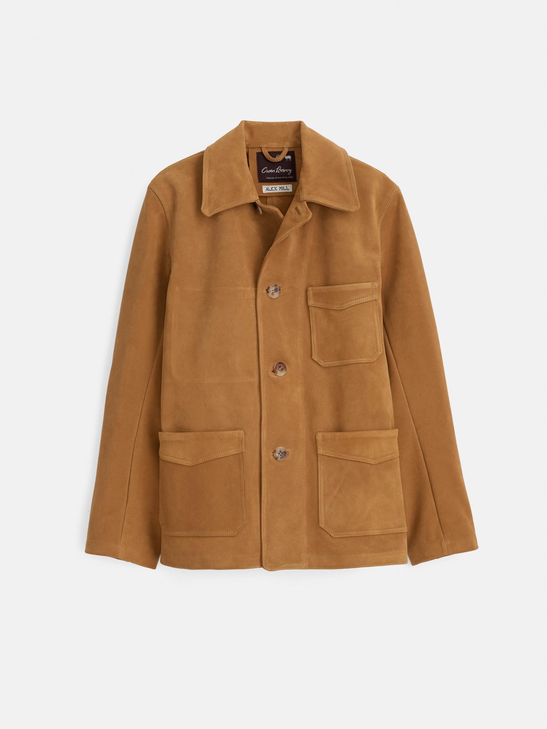 Owen Barry x Alex Mill Work Jacket in Suede Product Image