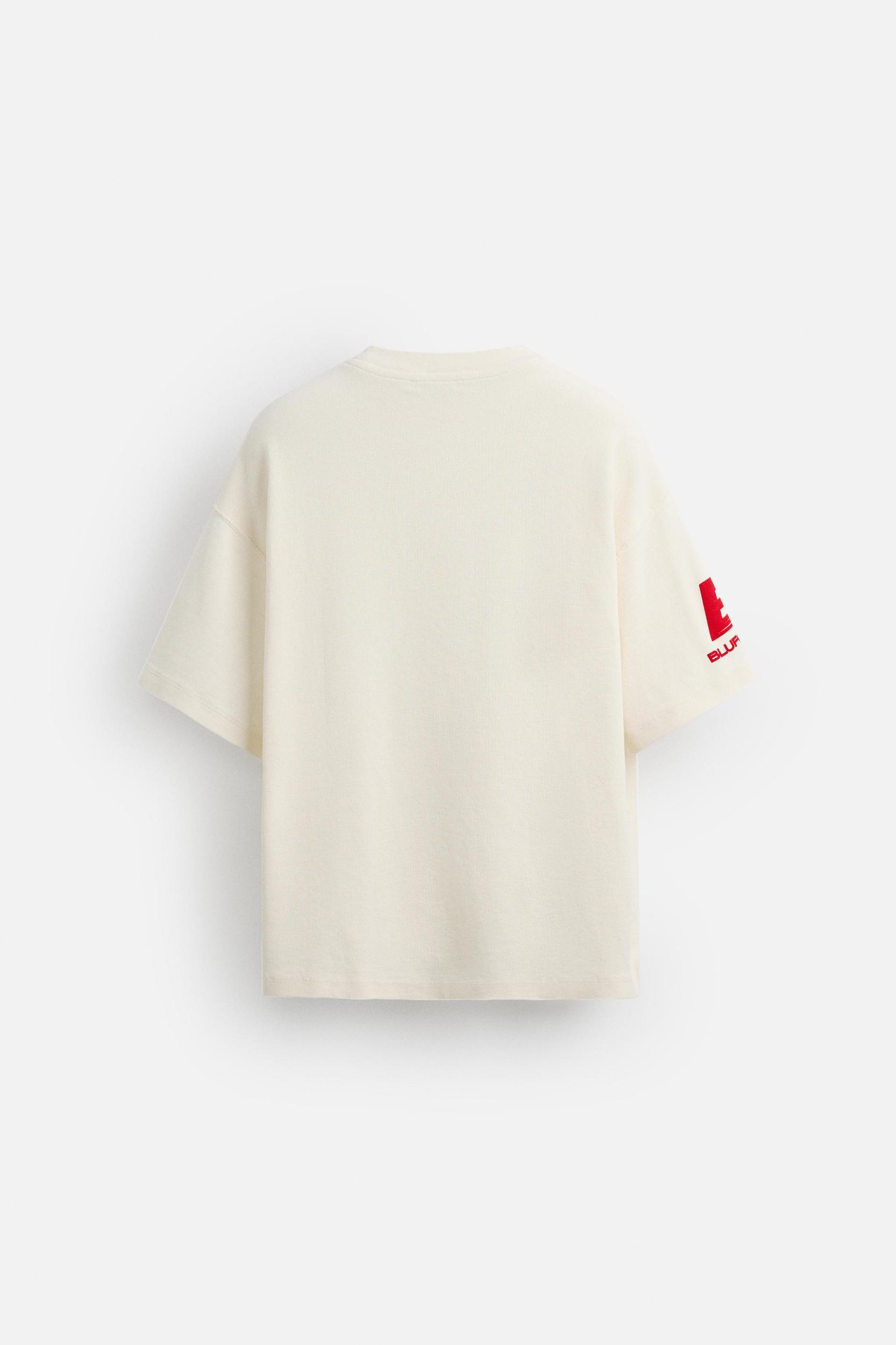 TEXTURED TEXT SWEATSHIRT Product Image