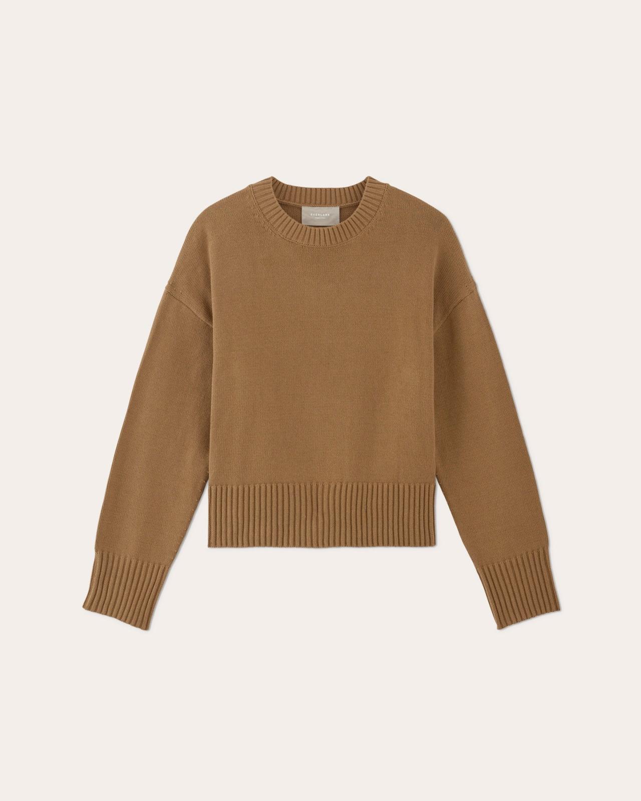 Womens Boxy Sweater in Everyday Cotton by Everlane Product Image
