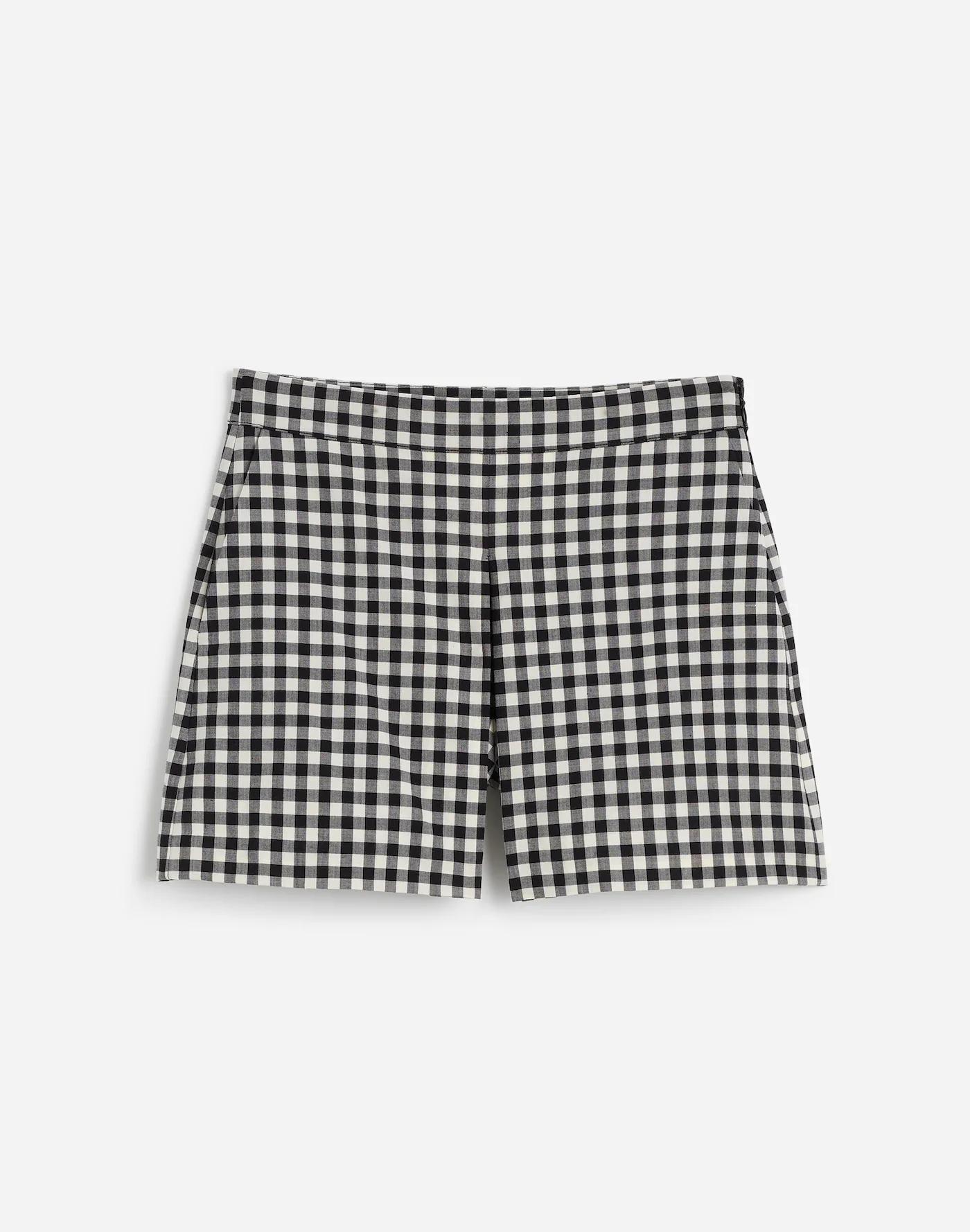 Gingham Mini Skort Product Image