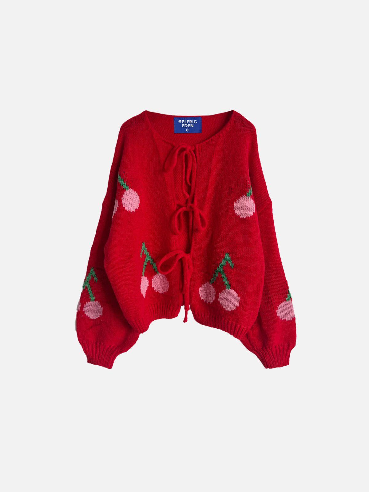 Aelfric Eden Cherry Bandage Cardigan Female Product Image