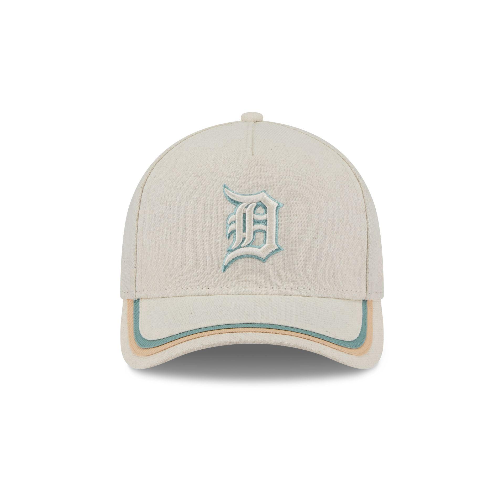 Detroit Tigers Neutral Hemp 9FORTY M-Crown A-Frame Adjustable Hat Male Product Image