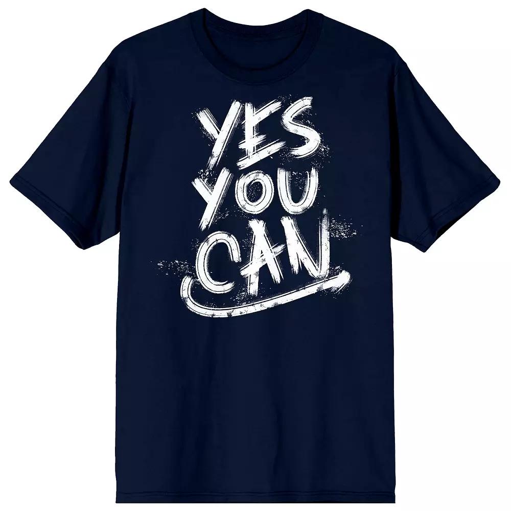 Men's Gym Culture Yes You Can Tee,  Product Image