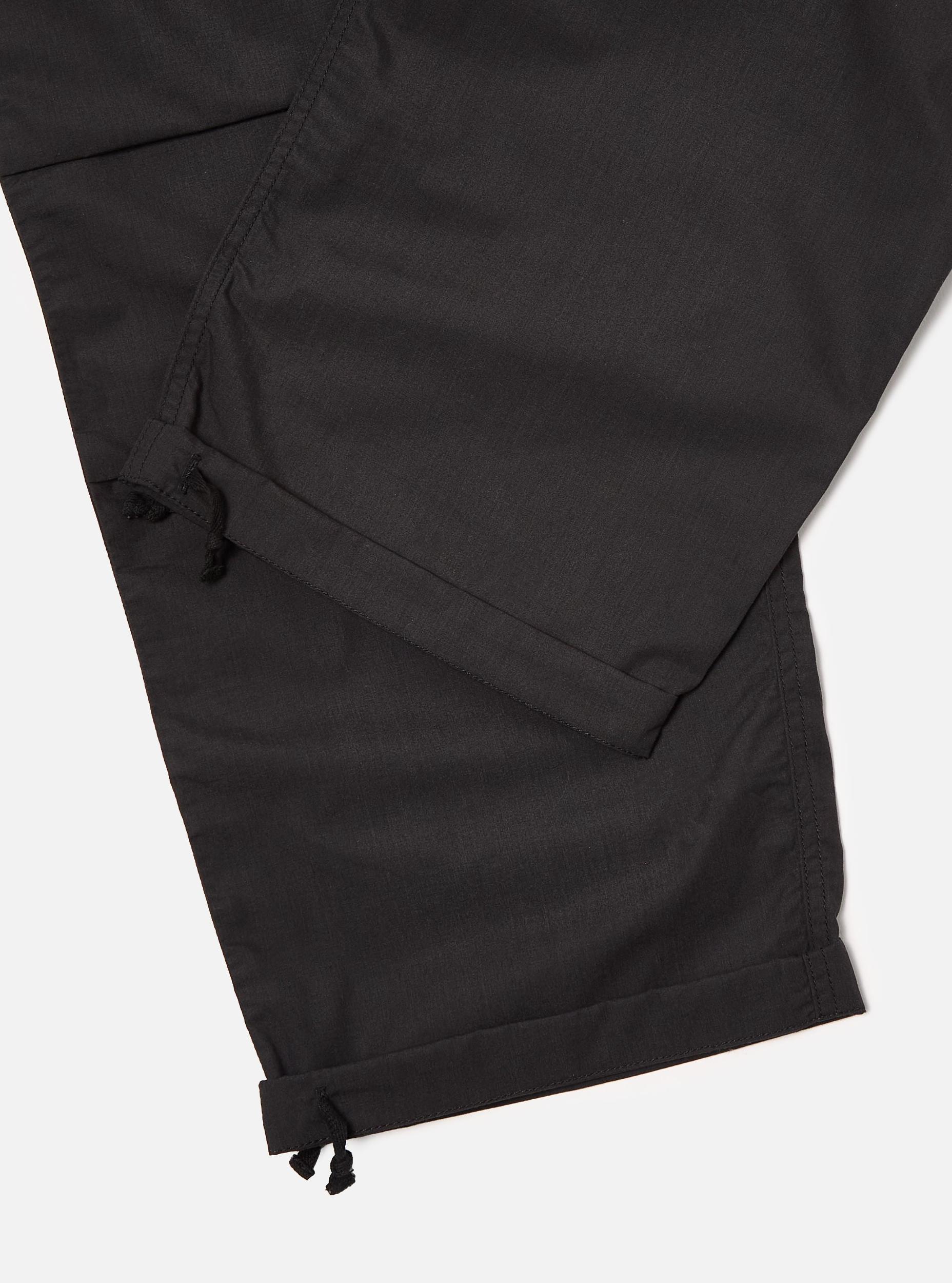 Black Recycled Polytech Parachute Pant Product Image