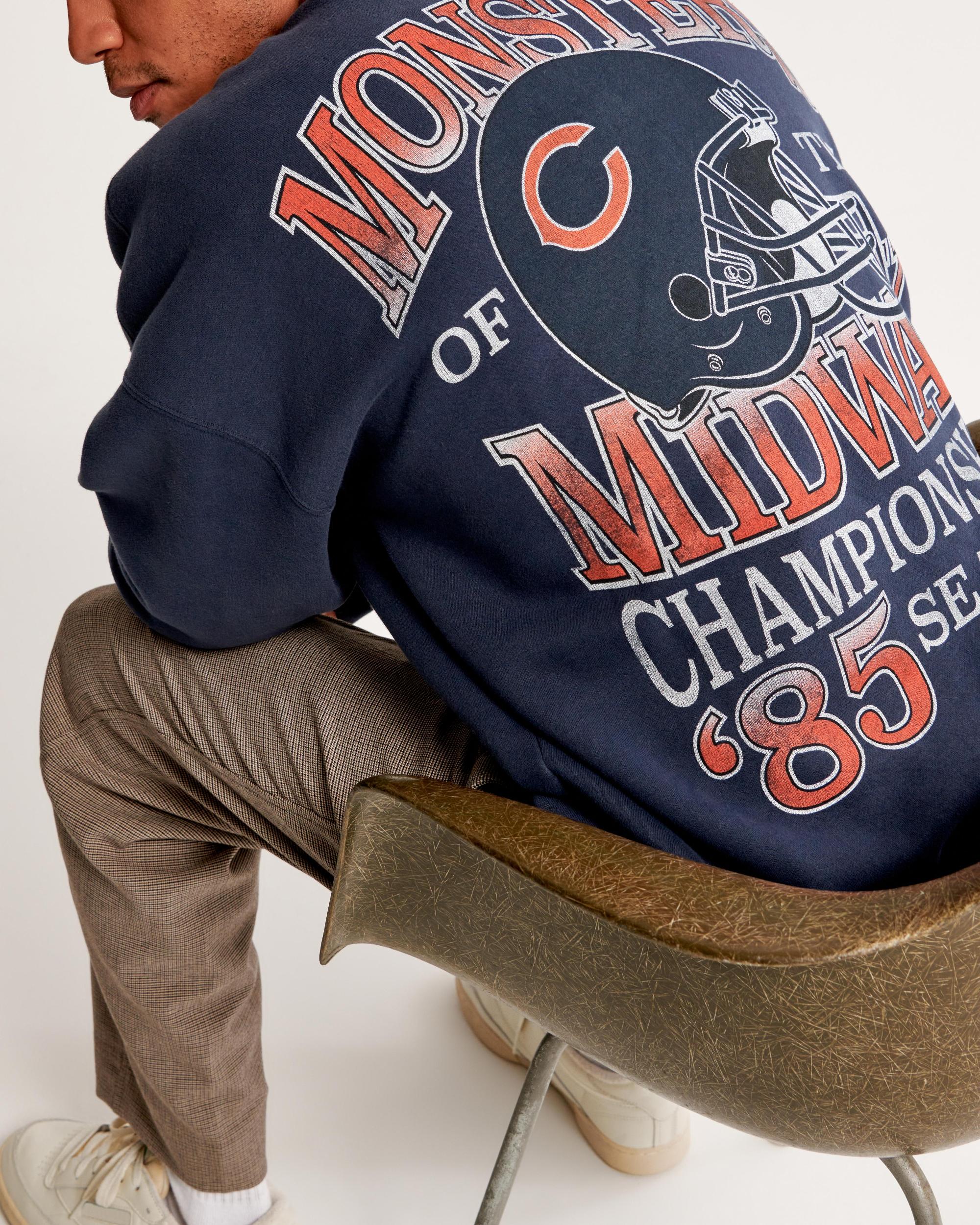 New England Patriots Graphic Crew Sweatshirt Product Image