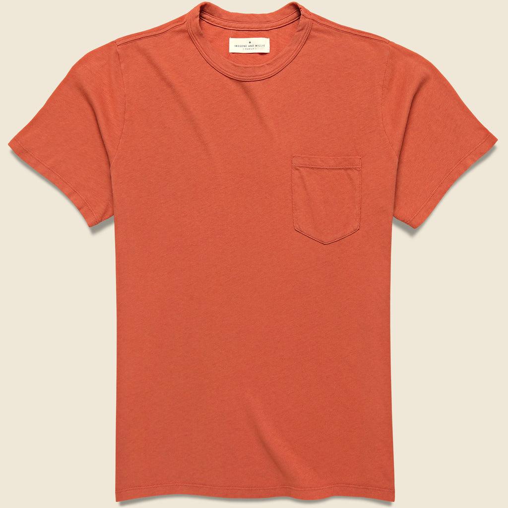 Pocket Tee - Rust Product Image