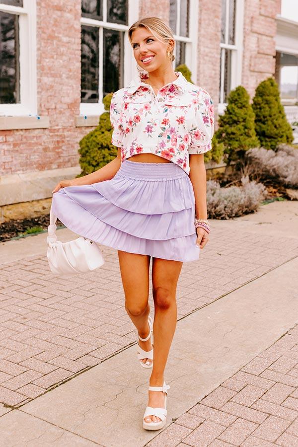 The Quince Tiered Skirt Product Image