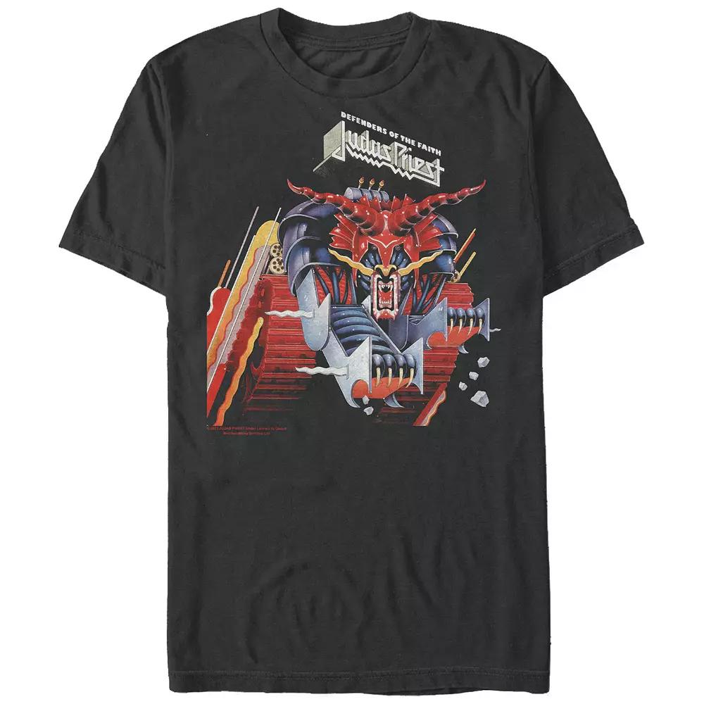 Men's Judas Priest Defenders Of The Fait Graphic Tee,  Product Image